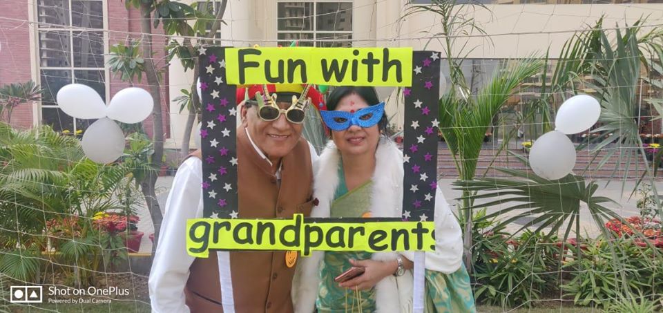 Suncity School, Sector 37 D organized an event for grandparents â€“ â€˜NAMANâ€™