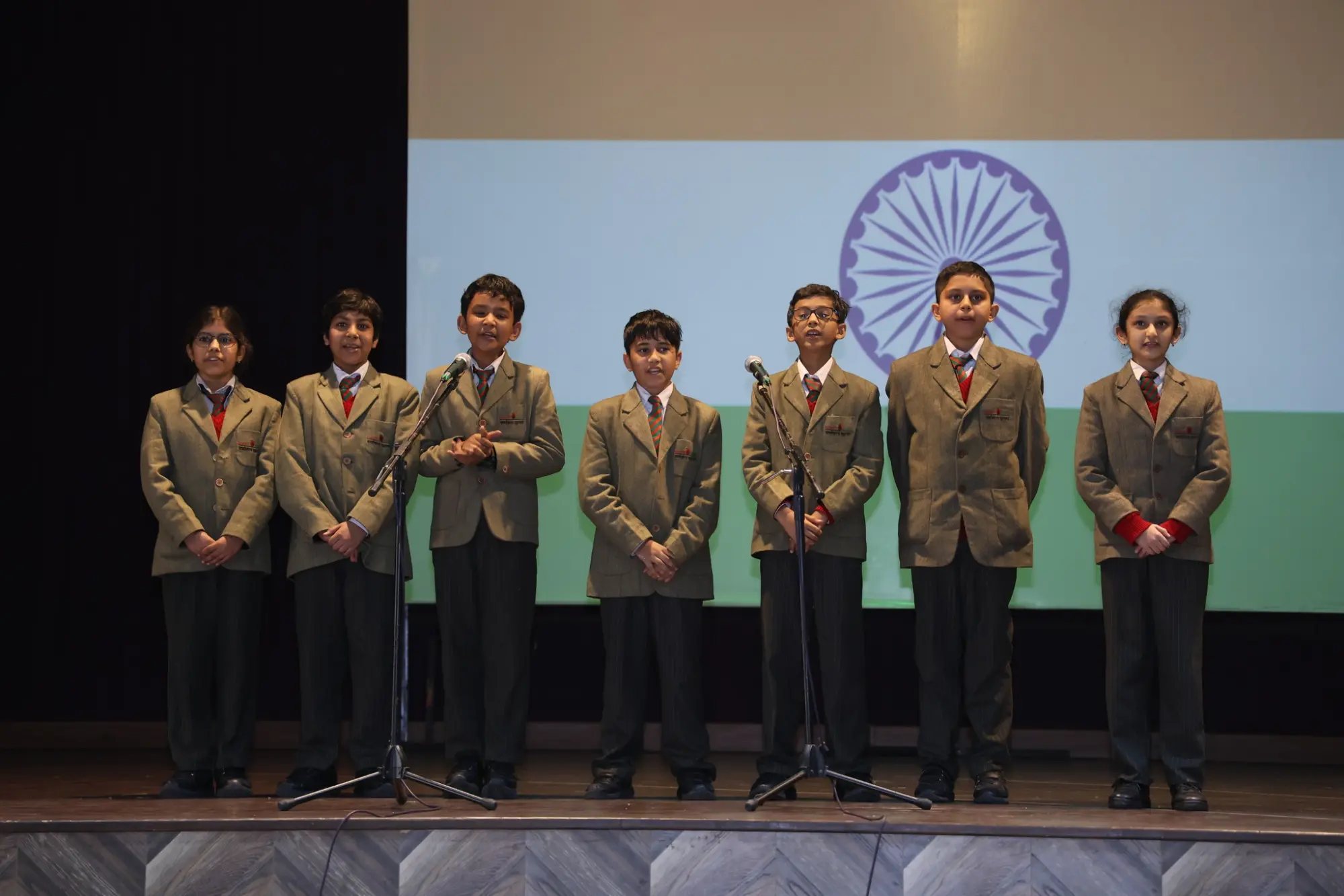   WE, THE PEOPLE: Classes VI A & E Bring Democracy to Life on 77th Republic Day!