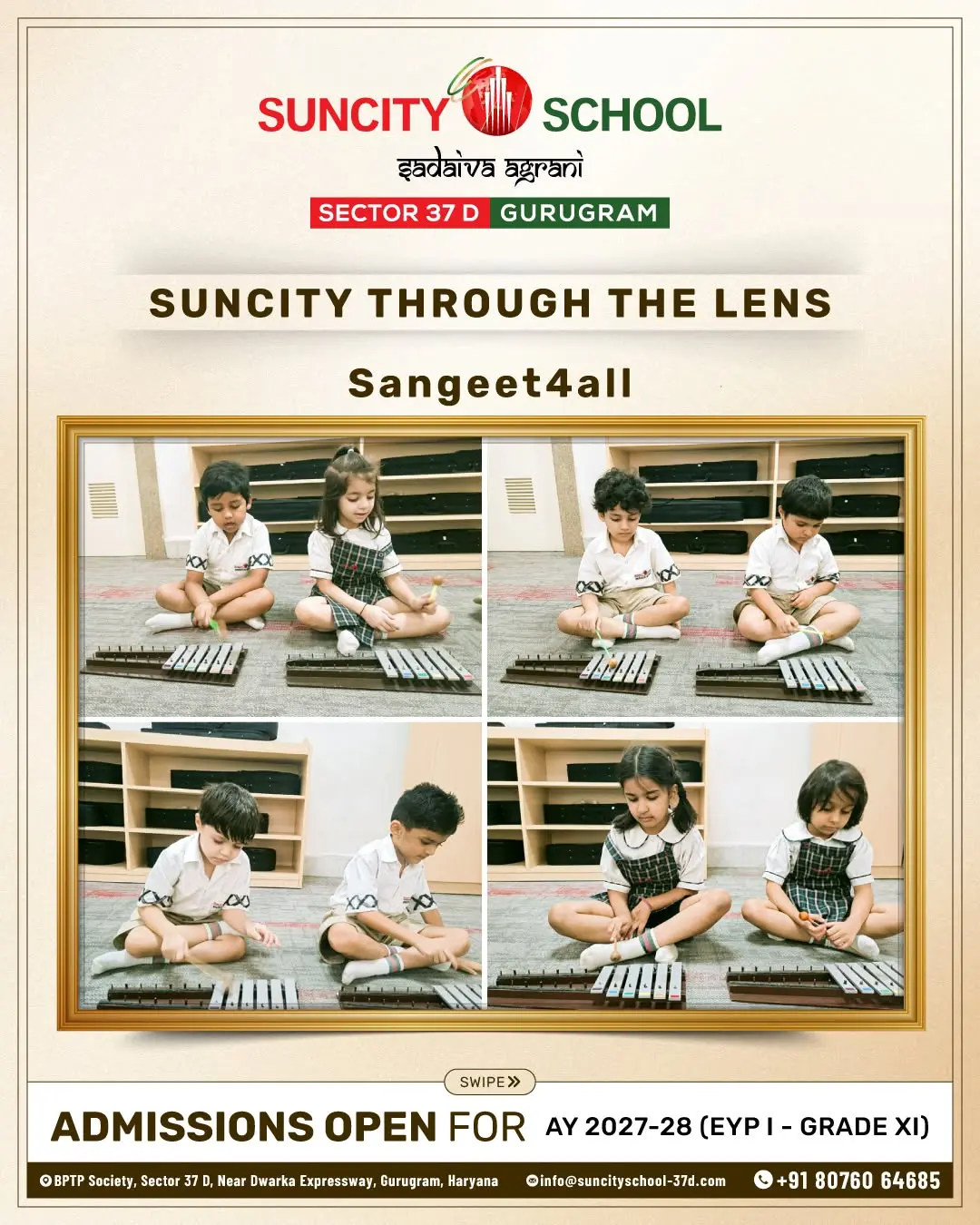  Nurturing Young Musical Minds with Sangeet4All !